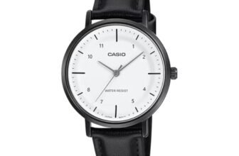 Casio Ladies LTP-VT03BL-7BDF Analog White Dial Women (A2427)