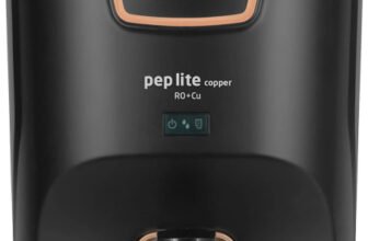 LIVPURE PEP LITE COPPER 7 L RO + Copper Water Purifier |6 Stage Water Purifier | Suitable for Borewell/Tanker/Municipal Water|(Black)
