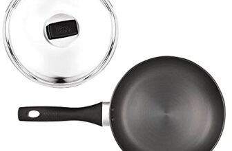 MILTON Pro cook Induction Cookware & Gas Stove Friendly Hard Anodized Non-Stick Fry Pan 24 cm/ 1.8 Litre | Stainless Steel Lid | Stir-Fry Pan| Omelette Egg Pan | Fish Frypan | 3 Year Warranty