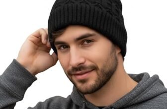Lifelong Beanie Cap for Men | Woolen Winter Cap for Men & Women | Thermal Wear Beanie | Stylish Soft Winter Cap for Boys & Girls | Warm Woollen Head Cap || Black