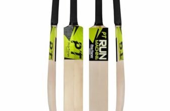 Protoner Cricket Tennis Bat, Wooden, for Ages 4-12+ Years (No.3,Age 5+ (28inch))