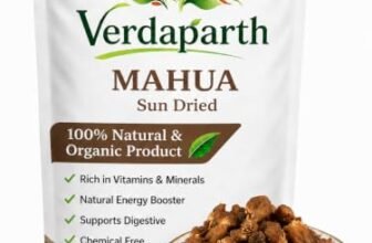Verdaparth Dried Mahua Flowers 100g (Sun Dried) | Natural Mahua Dry Flower | Organic Forest Mahua | Chemical Free | Premium Quality Mahua for Traditional Recipes & Herbal Use
