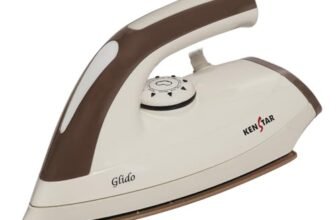 Kenstar Glido 1000 W Dry Iron (Brown & Ivory)