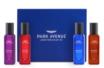 Park Avenue Luxury Perfume Gift Set for Men, 4×20 ml | Euphoria, Conquer, Harmony & Oud Legacy | Eau De Parfum | Premium Luxury Perfume for Corporate Man | Perfume for men Long Lasting Smell