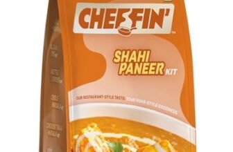 Cheffin Shahi Paneer Masala Kit, 285g | Complete Curry in 3 Easy Steps | 100% Natural, No Preservatives | Ready in 5 Min| Serves 2-3