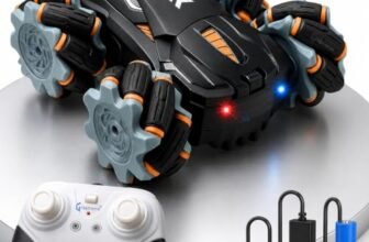 GRAPHENE 4X4 Remote Control Drift Stunt Car 4WD Racing Fall Resistant RC Car 360° Rotating Dual Sided Climbing High-Speed Tumbling Cross-Country Battle Off Road Rechargeable Adults Boy Girl