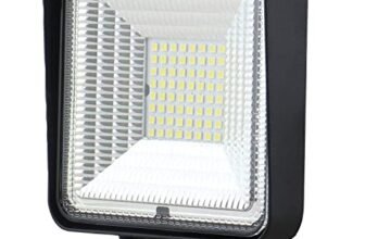 Allextreme EX-FGLW-01 64 LED Irradiation Lamp Water Resistant High-Intensity 48 Watt Power Work Light Compatible with Cars Trucks SUVs and ATVs (White, Pack of 1)