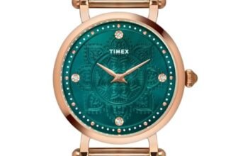 TIMEX Women Quartz Analog green-Dial-TWEL14303