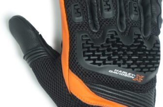 Harley Davidson X Grip Edge Men’s Riding Gloves Riding Gloves(Black)