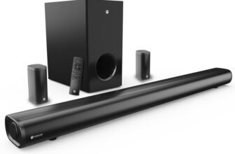 MOTOROLA AmphisoundX Vibe 500 W Bluetooth Soundbar(Black, 5.1 Channel)