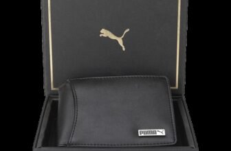 PUMA Men & Women Casual Black Artificial Leather Wallet(6 Card Slots)