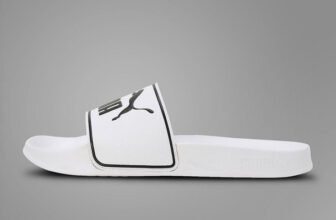 PUMA Men Leadcat 2.0 Slides(White , 7)