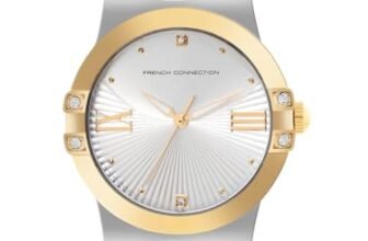 French Connection Chic Silver Round Dial Women’s Watch – FCU1SM