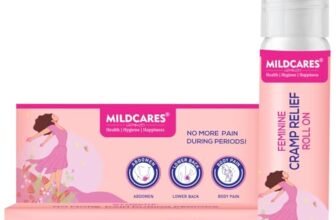 GynoCup Feminine Cramp Relief Roll On (10ml) | For Periods, Lower Back Pain & Body Pain Goodness Of Pepper Mint Oil & Eucalyptus Oil | 100% Natural | Pain Relief | Dermatologist Tested