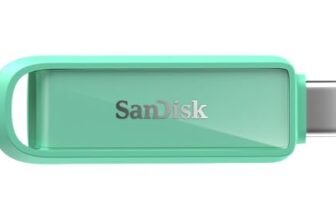 SanDisk Phone Drive with USB-C, 512GB, Upto 150 MB/s, Seafoam Green, 2Y Warranty, Automatic Backup Using SMZ, Works with iPhone 15 & iPhone 16 Series
