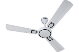 Bajaj Grace Neo BBD EE 1 Star Rated 1200MM Ceiling Fan | BEE Star Rated Energy Efficient Ceiling Fan | High Speed | 2-Yrs Warranty 【Moonlight White】