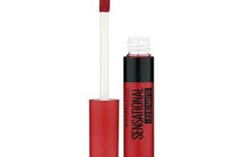 Maybelline New York Sensational Liquid Matte Lipstick, 14 Red Serenade