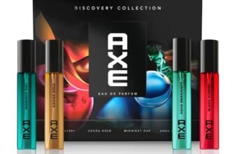 Axe Perfume Gift Set for Men | 4 Premium Fragrances | 12Hr Long Lasting | AXE EDP Mini Set 4x15ml | Premium fragrance gifting