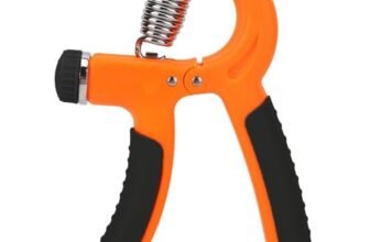 Vifitkit Hand Grip Strengthener with Ergonomic Grip Handle, Adjustable Hand Gripper for Men, Hand Gripper for Women, Finger Gripper for Gym Workout, Hand Exercise Equipment (Black)