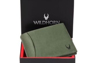 WildHorn Wildhorn India Oliver Green Leather Men’s Wallet (WH7311GREEN)