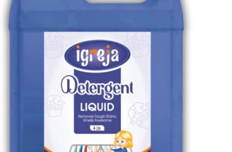 IGREJA Laundry Detergent Liquid Machine & Bucket Wash Aqua Liquid Detergent(4 L)