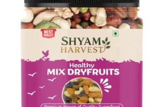 Shyam Harvest Premium Mix Dry Fruit 500g |Assorted Nuts & Dried Fruits| Healthy Snacking Superfood & Daily Energy Booster