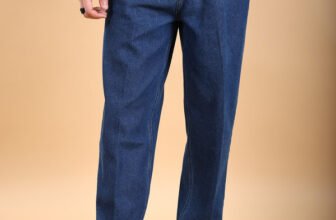 HIGHLANDER Loose Fit Men Dark Blue Jeans