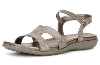 Bata Eve Sandal E 23 Women’s Grey Sandals – 4 UK (5612030)