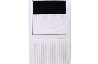FOXSKY Diamond Cool Room Air Cooler 70-litres, 3-Side Cooling Pads, Fully closable louvers, Multistage Air Purification, Cool Flow Dispenser & Low Power Consumption (White), 70ltr