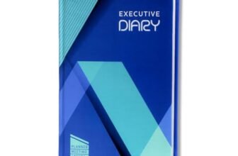 amazon basics Undated Diary | To Do List | Appointment Organizer | For Office Going Men & Women (Blue)