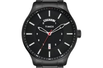 TIMEX Black Round Dial Analog Men’s Watch – TWEG29301