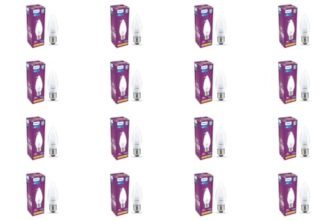 PHILIPS 4W LED Frosted Candle Bulb | Warm White 3000K | E4 Base | Energy Efficient Decorative LED Light | Soft Glare-Free Illumination | Pack of 24