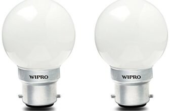 wipro 0.5W LED Cool Day Light Lamp, Pack of 2, (N10001)