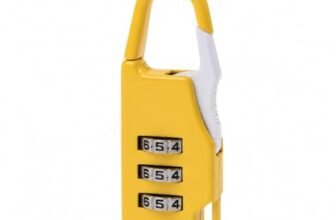 3 Digit Combination Luggage Lock
