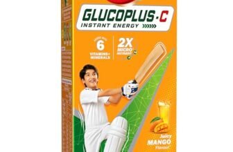 Dabur Glucoplus C Glucose Powder (Mango Flavour) – 1kg