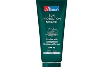 Dr Batra’s Sun Protection Cream Spf 30 Sunscreen For All Skin Type – 100G, Enriched With Echinacea, Suitable For Indian Condition, Prevention From Skin Ageing, Product For Women