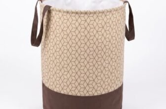 BSB HOME 45L Large Laundry Basket for Clothes | Foldable Laundry Bag with Handles | Collapsible Dirty Clothes Storage Basket & Hamper | Multipurpose Organizer for Bedroom, Bathroom, Toys & Home
