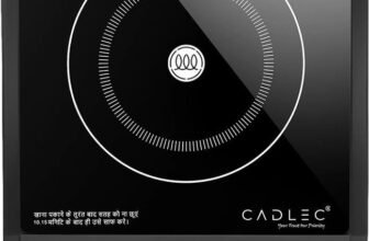 Cadlec 1999 W Induction Cooktop Push Button(Black, CookMate)