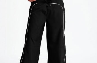 LEXREX Loose Fit Men Black Trousers