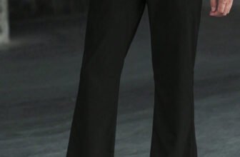 METRONAUT Flared Men Black Trousers