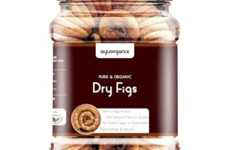 AYUORGANIX Premium Dry Figs 415g | Natural Afghani Anjeer | High Fiber Healthy Dry Fruits | Soft, Fresh & Delicious Figs for Daily Snacking