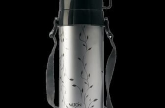 MILTON Eiffel 1000 Insulated Hot or Cold Flask 910 ml Plastic Flask(Pack of 1, Black, Grey)