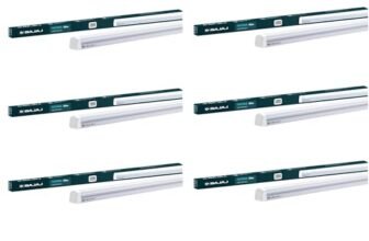 Bajaj 20W Cool Day Light LED Tubelight (Pack Of 10) | LED Tube Light For Home | IR Free | UV Free | Voltage Surge Protection Of 4 KV | Bright & Energy Efficient | White | 1 Yr Warranty