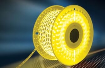 Panasonic 20 Meter LED Rope Light | IP65 Water-Proof Strip Light with 120 LED/Meter & 1 Year Warranty (Warm White, Pack of 1)