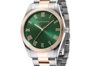 Giordano Classic Formal Analog Watch for Men with Stainless Steel Strap and Roman Numeric Indices -GZ-50112