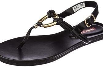 Bata Chloe Women’s Black Sandals – 5 UK (5616082)
