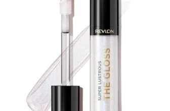Revlon Super Lustrous The Gloss, Non-Sticky, High Shine Glossy Finish, Lightweight Moisture Enriched With Agave, Moringa Oil Capuacu Butter – Frost Queen(304), 3.8ml
