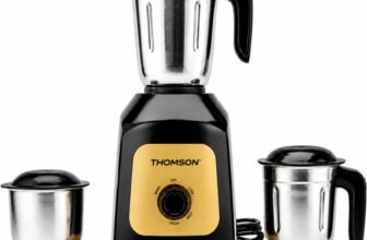 Thomson Kitchen Master 500 W Juicer Mixer Grinder(3 Jar KitchenMaster 500W | 3 Jars | Black & Golden)