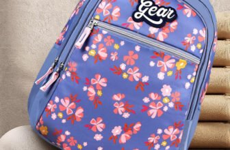 Gear FLORAL BACKPACK 30 L Backpack(Blue)