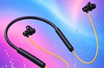 Casora Wireless Neckband Bluetooth Headphones with Built-in Mic, 60H Playtime, IPX5 Water & Sweat Resistant, Bluetooth 5.3, Magnetic Earbuds, Lightweight Neckband Earphones for Sports & Workouts